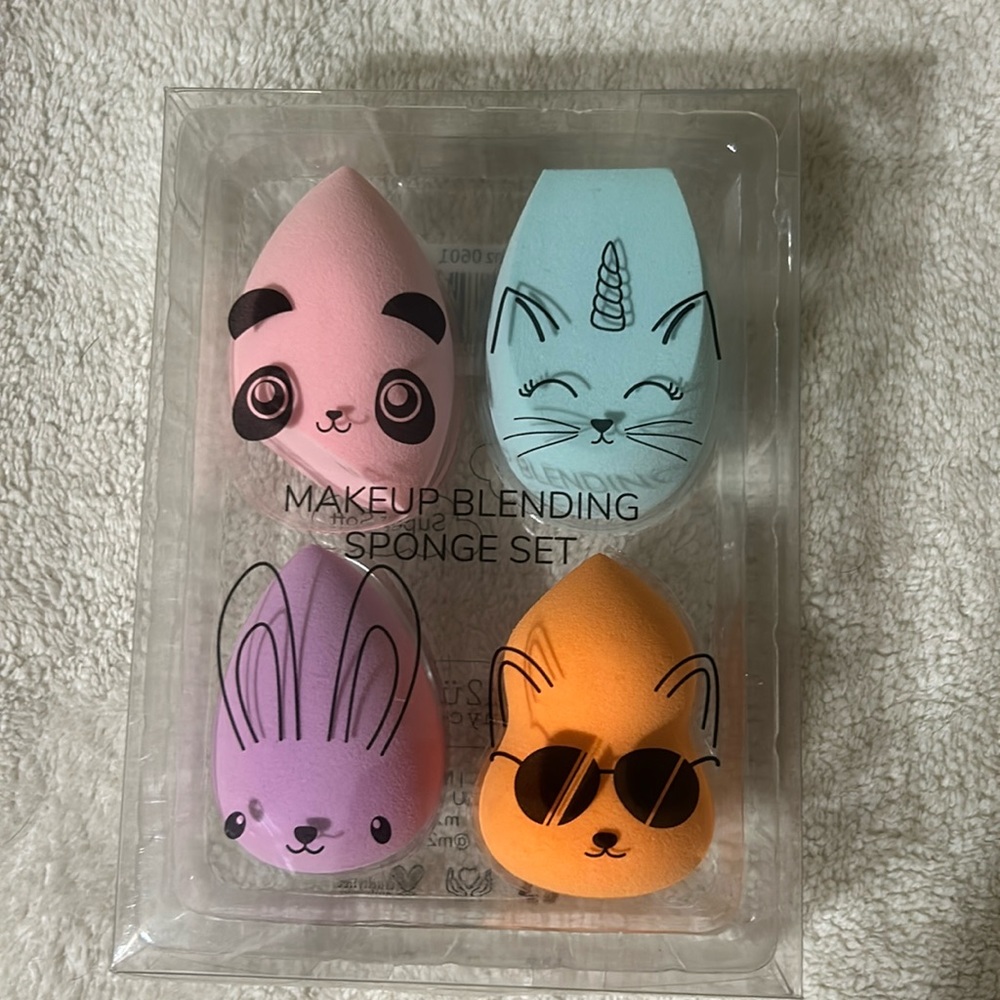 M2U NYC Makeup Blending Sponge Set